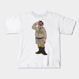 Pat Salute - BBC Ghosts Kids T-Shirt